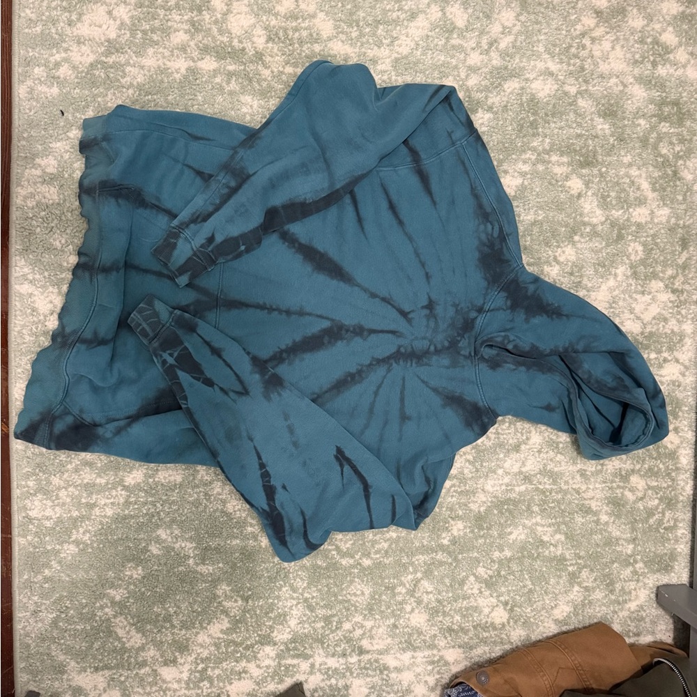 No Boundaries Blue Tie-Dye Hoodie